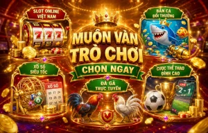 46877553 giao diện trang chủ đa dạng trò chơi